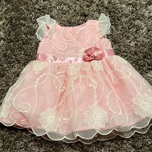 Pink baby dress